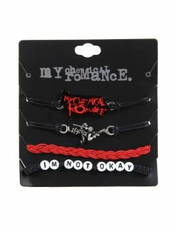 Buy 💯 My Chemical Romance Cord Bracelet Set 😉
