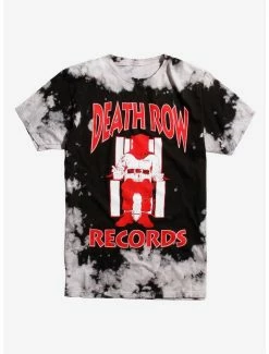 Top 10 🧨 Death Row Records Logo Bleach Wash T-Shirt 👏