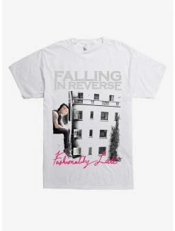 Outlet 🔥 Falling in Reverse Late T-Shirt 💯