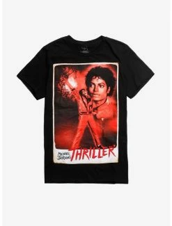 Deals 🧨 Michael Jackson Thriller Poster T-Shirt 😉