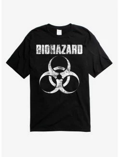 Outlet 😉 Biohazard Logo T-Shirt ❤️