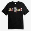 Budget ✨ Stray Cats Word Logo T-Shirt 👏