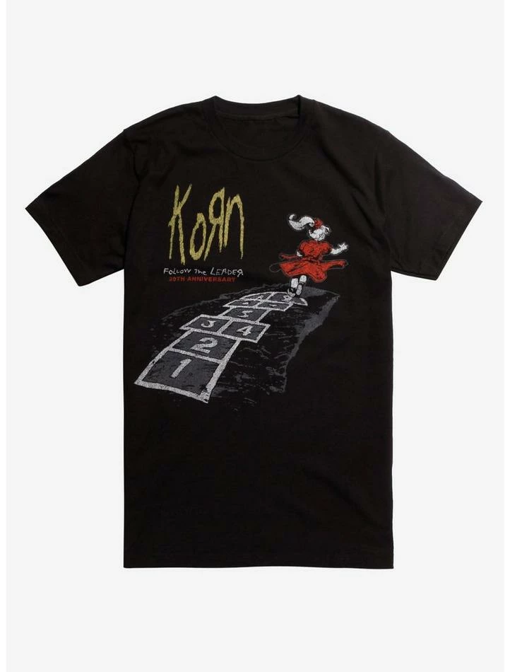 Deals π Korn Follow The Leader 20th Anniversary T-Shirt π