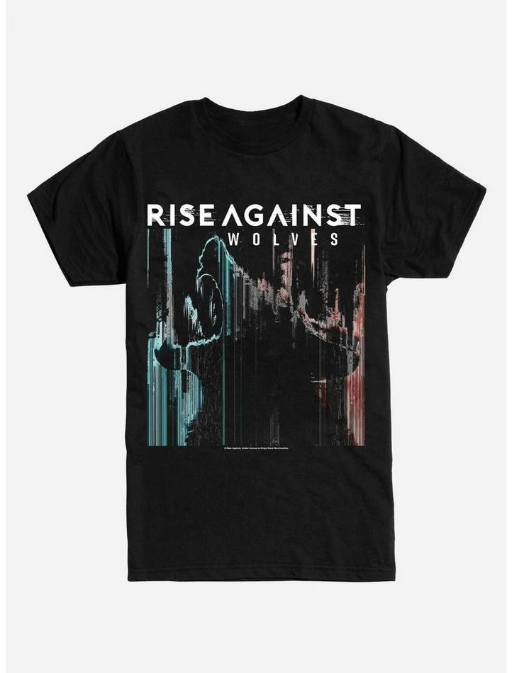 Hot Sale 🎁 Rise Against Static Wolves T-Shirt 🌟