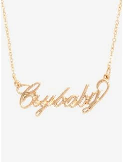 Flash Sale 🤩 Melanie Martinez Crybaby Nameplate Necklace 🧨