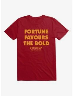 Cheap 🔥 Queen Bohemian Rhapsody Fortune Favours The Bold T-Shirt ✔️