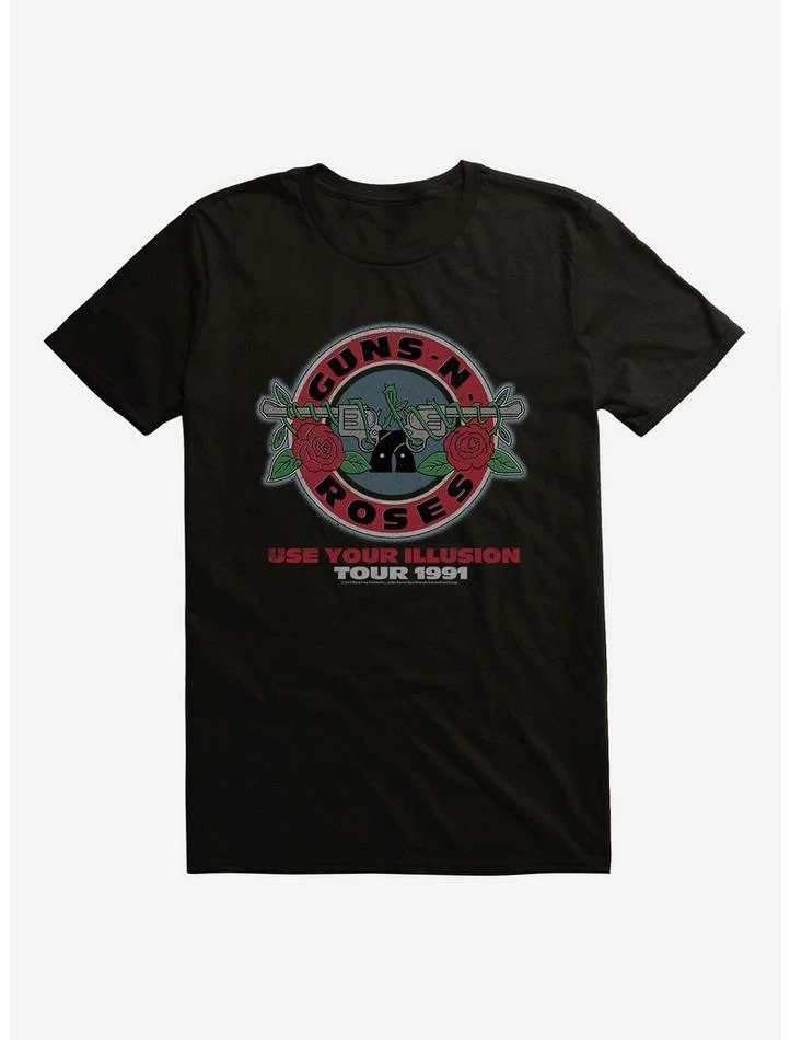 Flash Sale π Guns N' Roses Use Your Illusion Tour 1991 T-Shirt π - Image 6