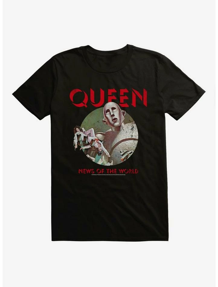 Cheap π Queen News of the World T-Shirt π - Image 5