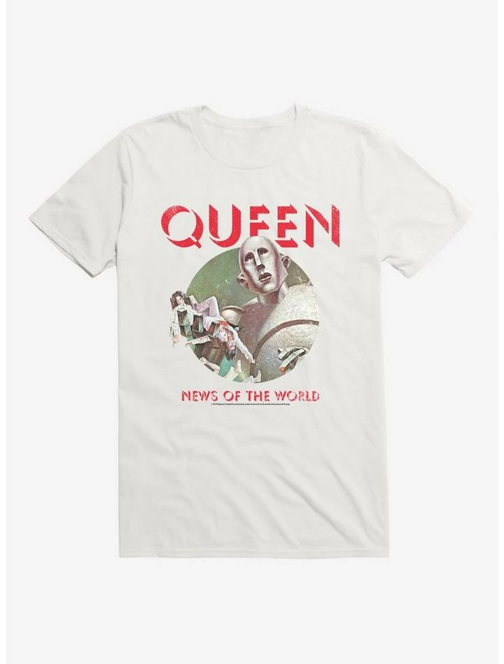 Cheap π Queen News of the World T-Shirt π