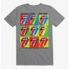 Best Sale 😀 The Rolling Stones 1989 Tour Pop Art T-Shirt 🛒
