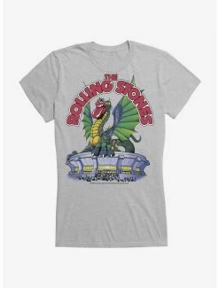 Budget 🌟 The Rolling Stones Dragon 👧 Girls T-Shirt 🛒