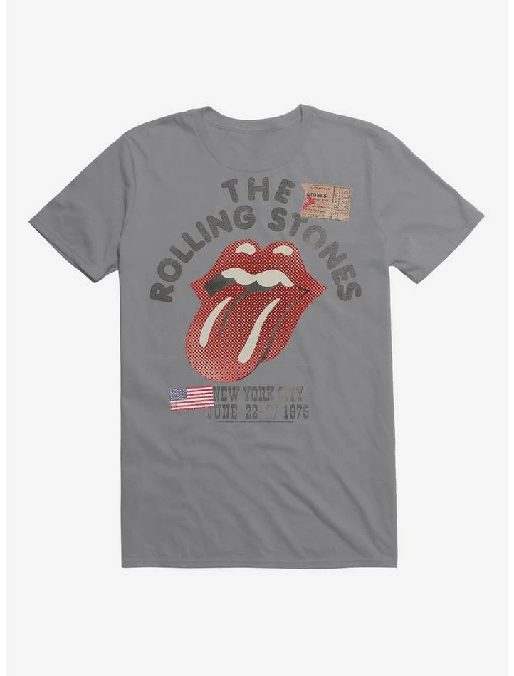 Wholesale β The Rolling Stones NYC 1975 T-Shirt π - Image 3