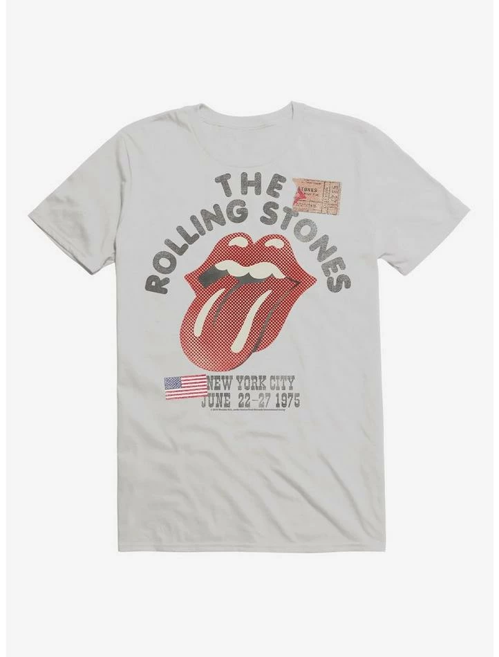 Wholesale β The Rolling Stones NYC 1975 T-Shirt π