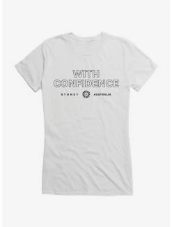 Top 10 😉 With Confidence Sidney Australia 👧 Girls T-Shirt 😍