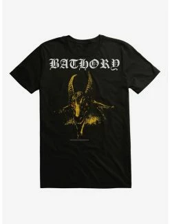 Wholesale ✨ Extra Soft Bathory Goat Yellow T-Shirt 🥰