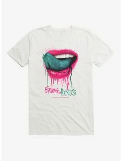 Coupon 🔥 Extra Soft Falling In Reverse Lips T-Shirt 🥰