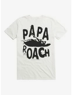 Cheap 😍 Extra Soft Papa Roach Classic Logo T-Shirt ❤️