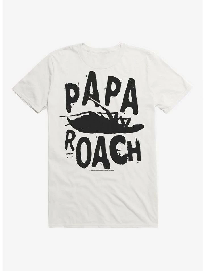 Cheap ๐ Extra Soft Papa Roach Classic Logo T-Shirt โค๏ธ