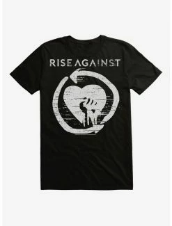 Wholesale ❤️ Extra Soft Rise Against New Heart Fist T-Shirt 🔔