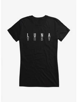 Flash Sale ✨ Luna Aura Mirror Logo 👧 Girls T-Shirt 🎉