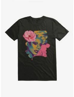 Cheapest π₯° RuPaul Floral Portrait T-Shirt β€οΈ