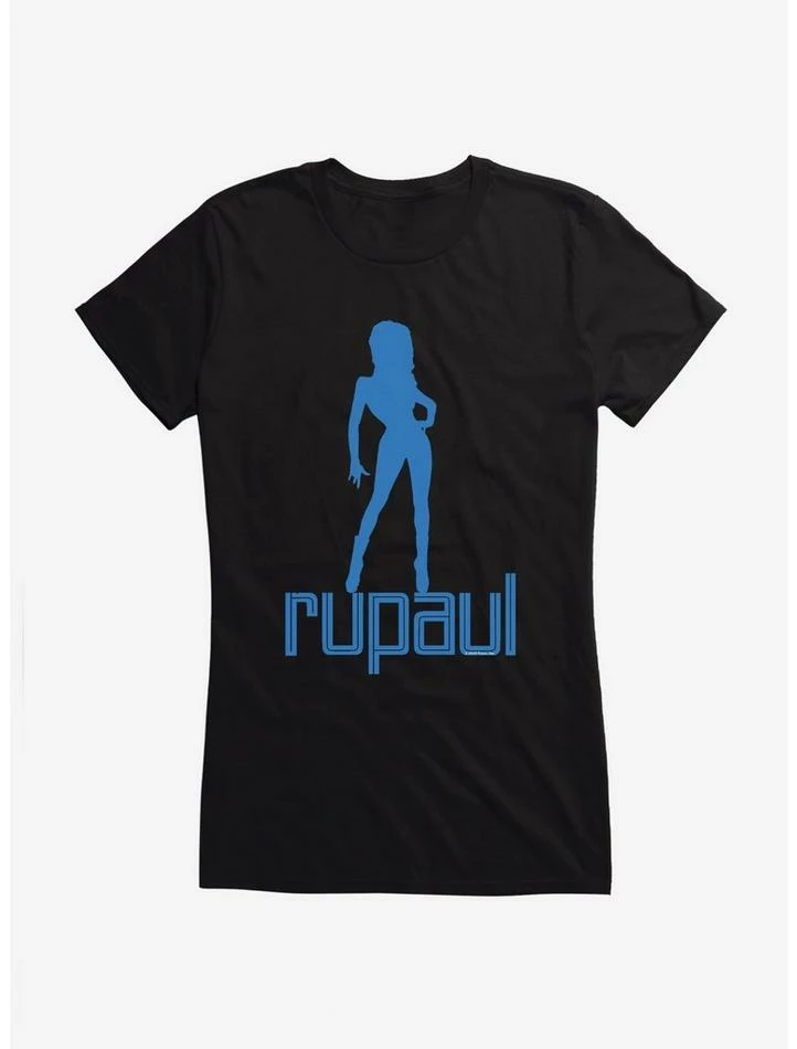 Best deal π RuPaul Blue Silhouette π§ Girls T-Shirt π€© - Image 2