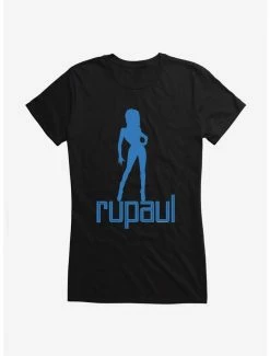 Best deal 🎁 RuPaul Blue Silhouette 👧 Girls T-Shirt 🤩