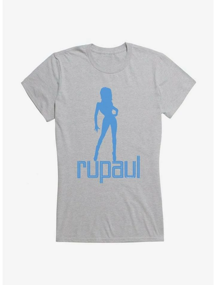 Best deal π RuPaul Blue Silhouette π§ Girls T-Shirt π€© - Image 3