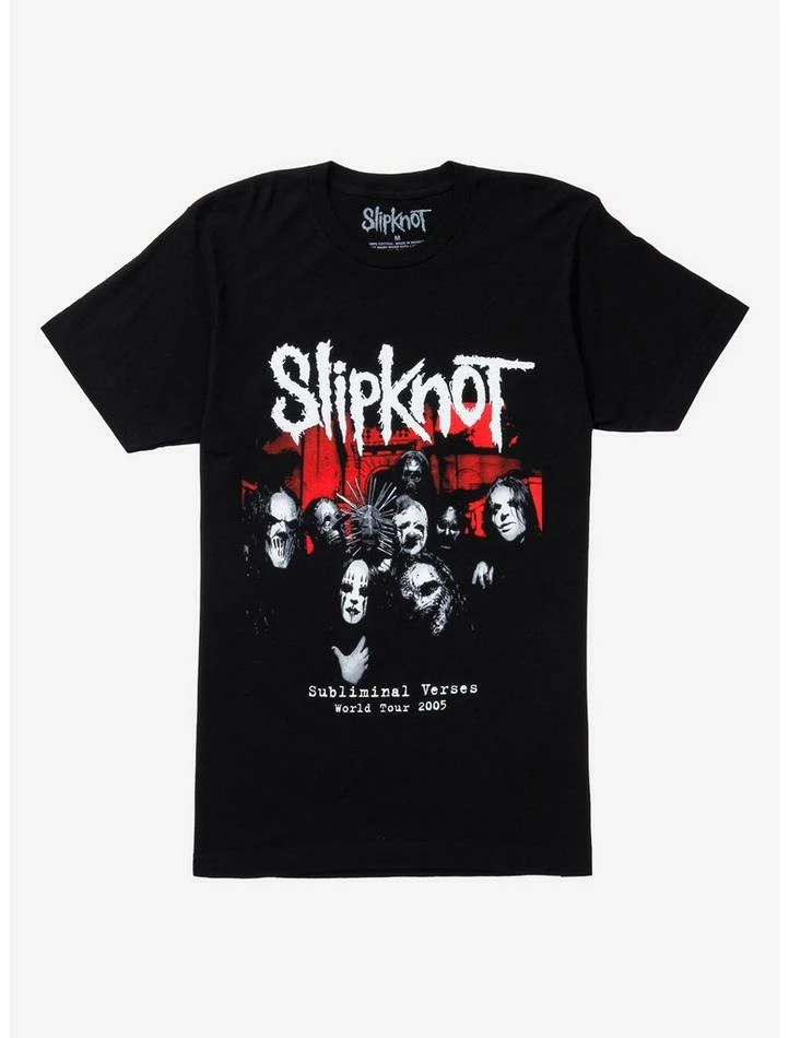 Wholesale β Slipknot Subliminal Verse World Tour T-Shirt π―