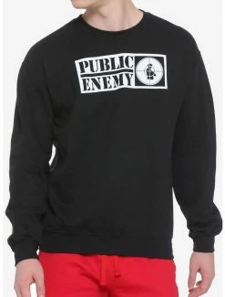 Coupon ❤️ Public Enemy Logo Sweatshirt 🧨