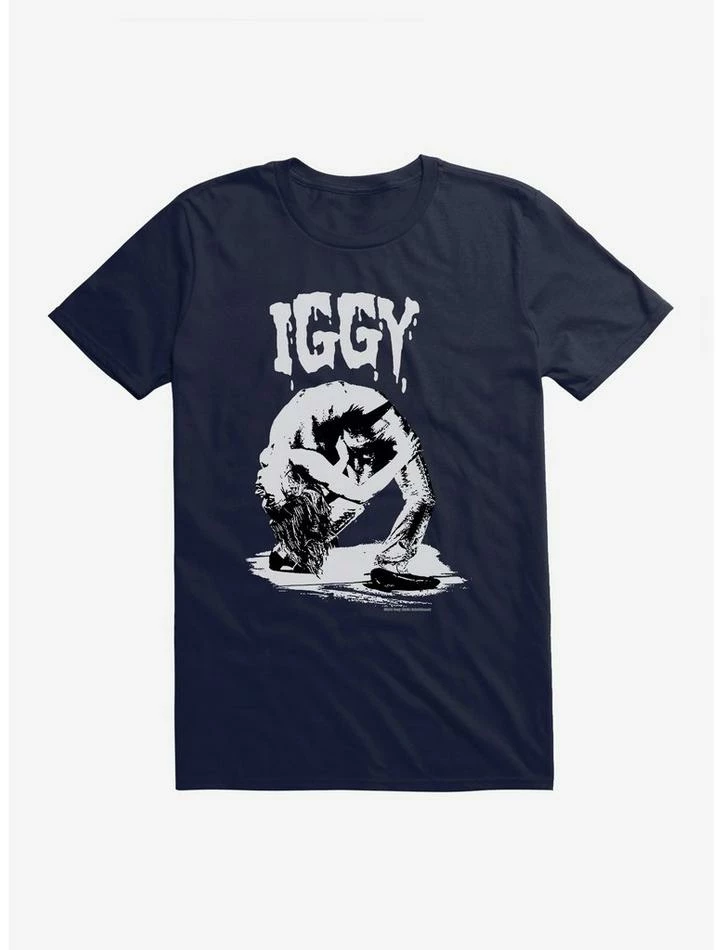 Promo π Iggy Pop Stencil Design T-Shirt βοΈ - Image 3