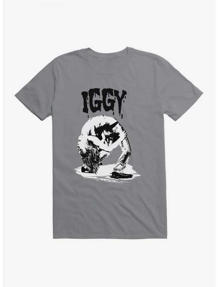 Promo π Iggy Pop Stencil Design T-Shirt βοΈ - Image 5