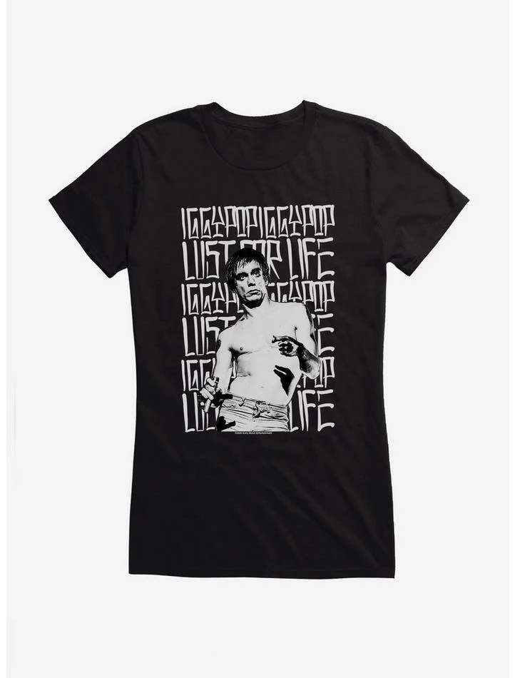 Promo π Iggy Pop Lust Font π§ Girls T-Shirt π