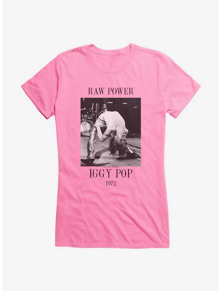 Flash Sale π₯ Iggy Pop Raw Power On Stage π§ Girls T-Shirt π - Image 3