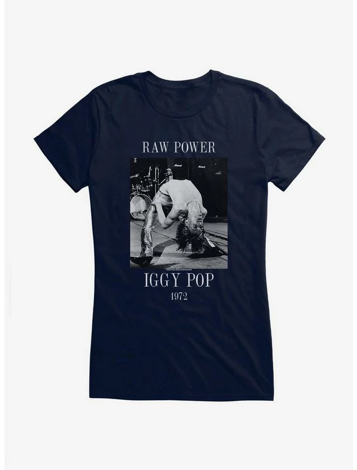 Flash Sale π₯ Iggy Pop Raw Power On Stage π§ Girls T-Shirt π - Image 5