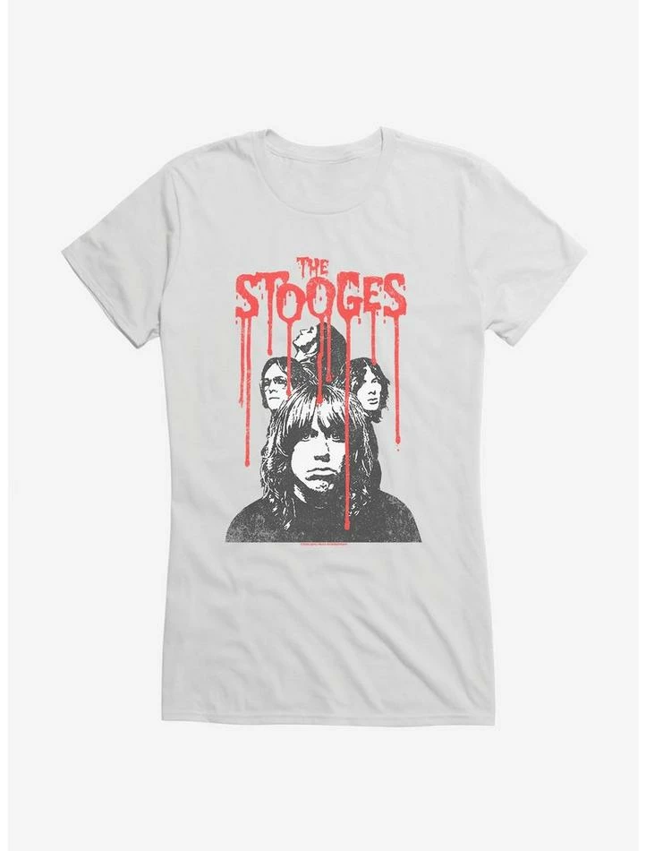 Cheap 𧨠Iggy Pop The Stooges Red Font π§ Girls T-Shirt βοΈ - Image 6