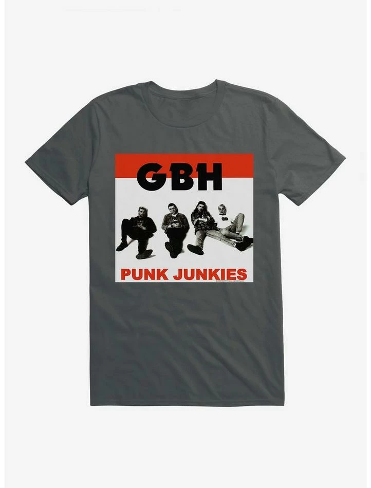 Best Sale โญ GBH Punk Junkies T-Shirt โจ - Image 3