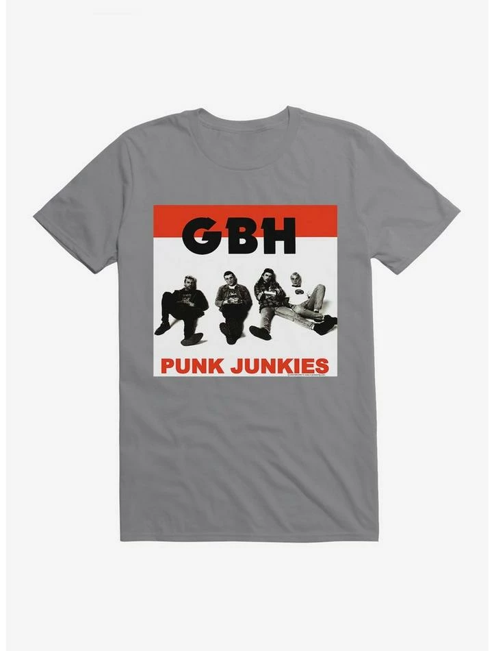 Best Sale โญ GBH Punk Junkies T-Shirt โจ - Image 5