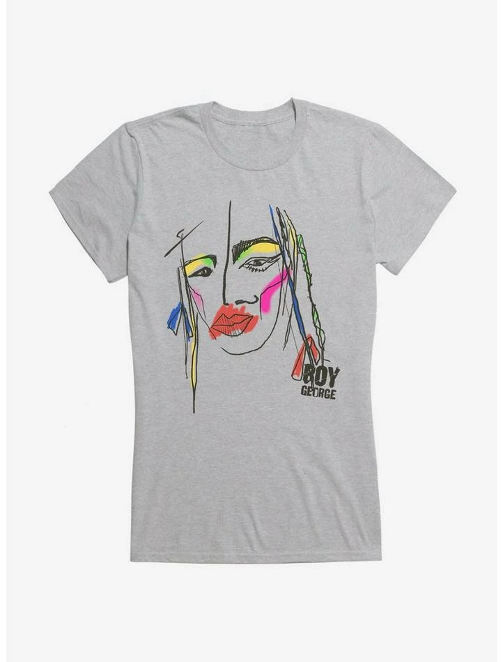 Cheap β¨ Boy George & Culture Club Face Painting π§ Girls T-Shirt π