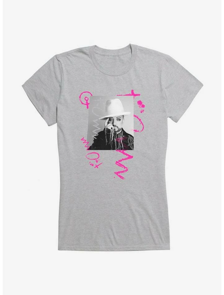 Cheap β€οΈ Boy George & Culture Club Hat Picture π§ Girls T-Shirt π - Image 4