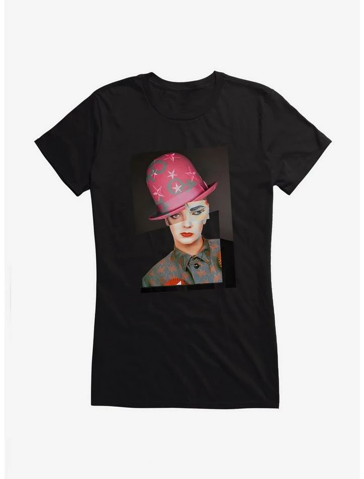 New π Boy George & Culture Club Picture Collage π§ Girls T-Shirt β - Image 3