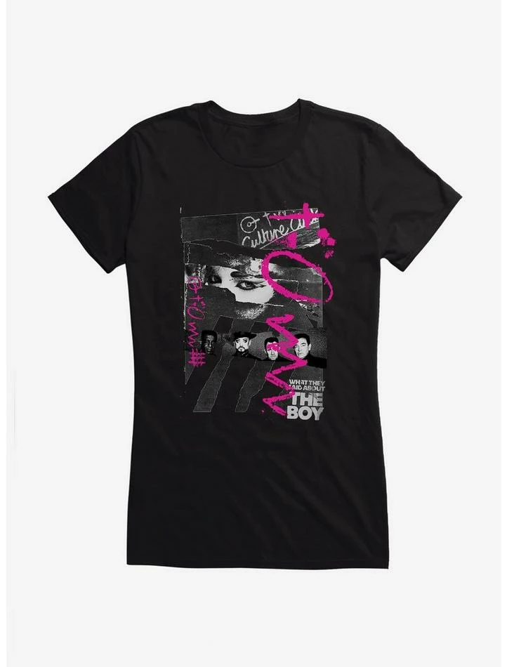 Deals π Boy George & Culture Club What They Said π§ Girls T-Shirt π€© - Image 5