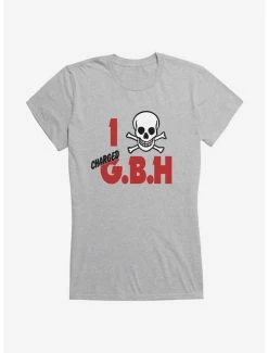 Discount 💯 GBH I Skull Charged 👧 Girls T-Shirt ⌛