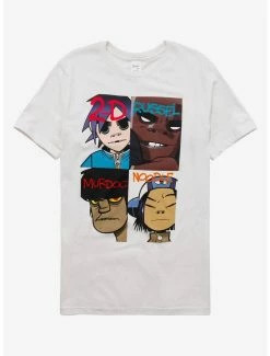 Cheap 🎉 Gorillaz Members T-Shirt 💯