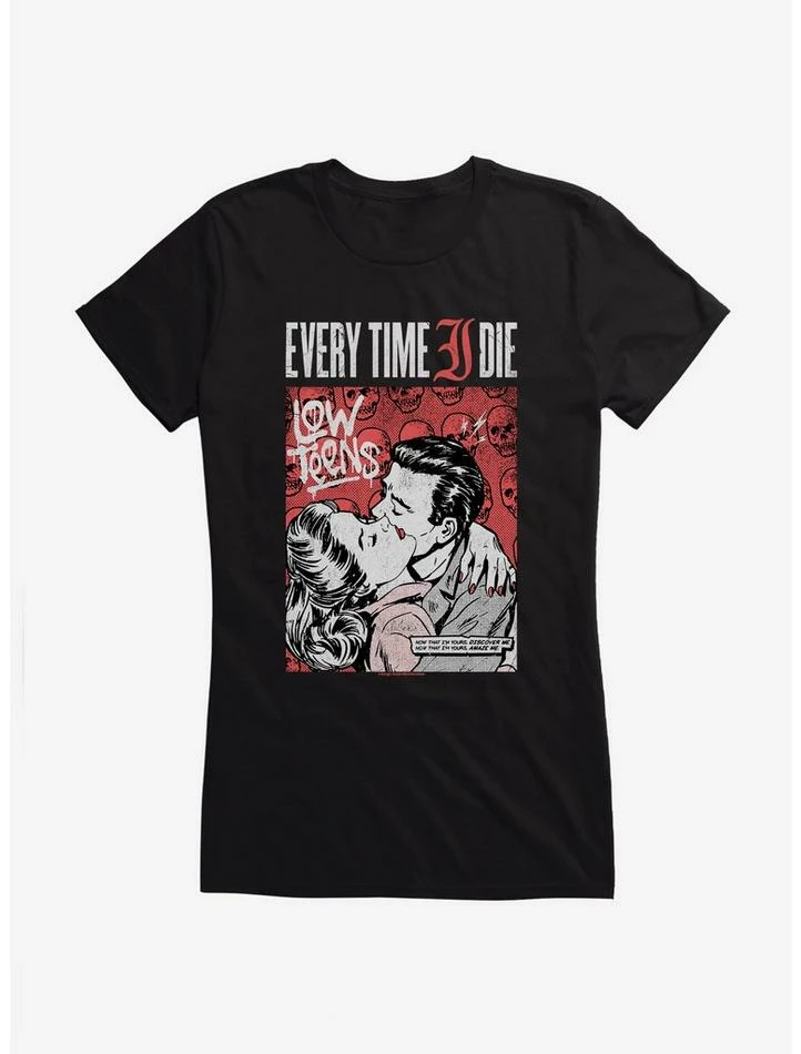 Best Sale β€οΈ Every Time I Die Low Teens π§ Girls T-Shirt β - Image 4