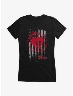 Top 10 😉 Rise Against Stained Flag 👧 Girls T-Shirt 🧨
