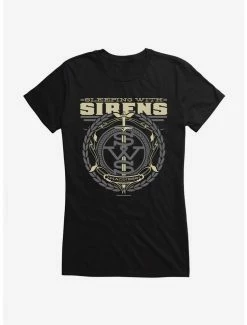 Best deal β Sleeping With Sirens Crest π§ Girls T-Shirt π