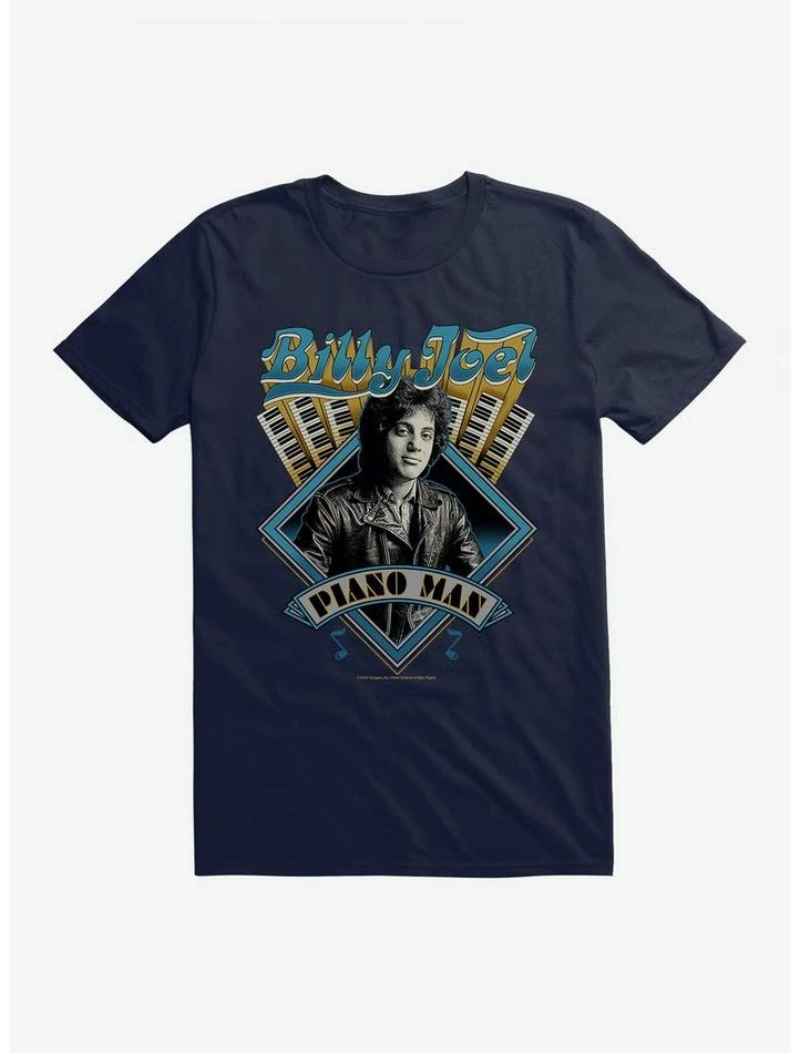 Flash Sale π Billy Joel Piano Man T-Shirt βοΈ - Image 2