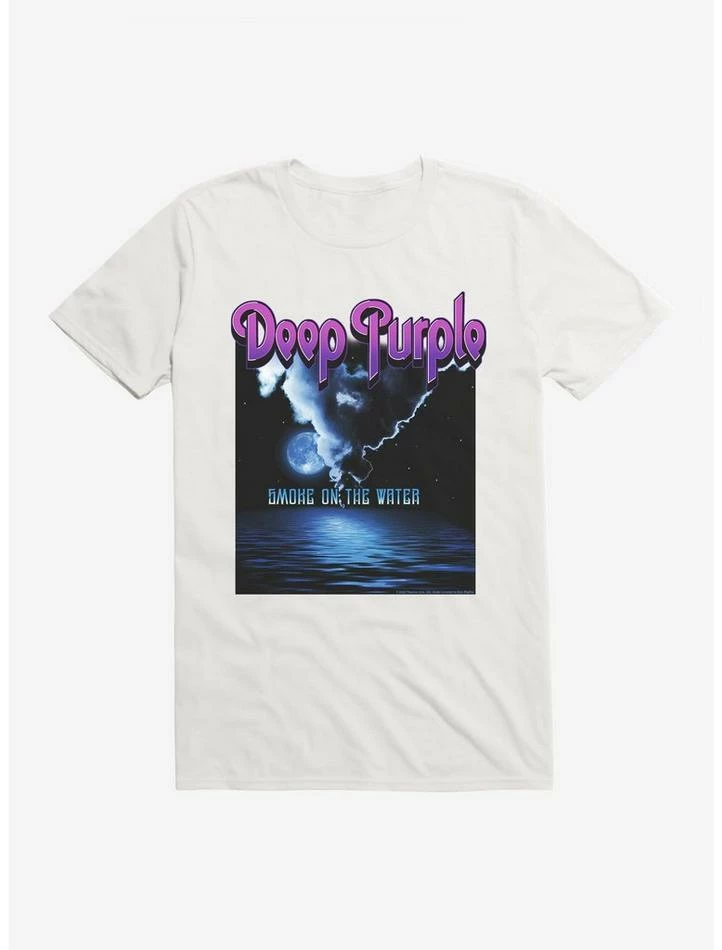 Outlet β Deep Purple Smoke On The Water T-Shirt π€©