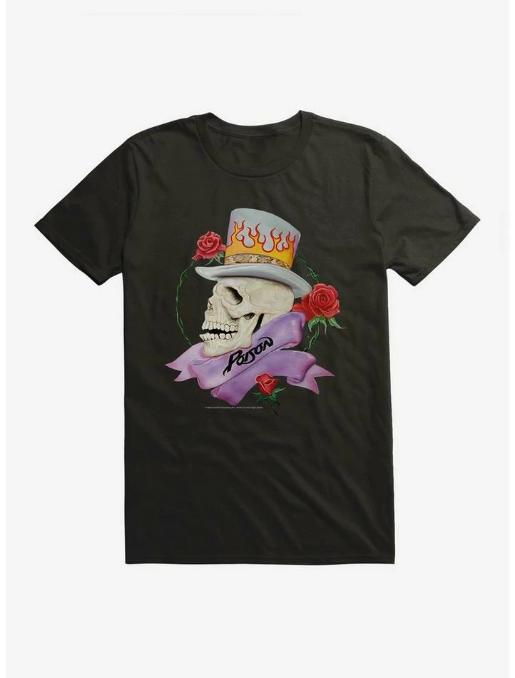 Best Pirce 🎁 Poison Skull Logo T-Shirt 😀 - Image 2